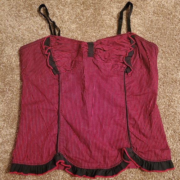 JANE CORSET in BLACK STRIPES
